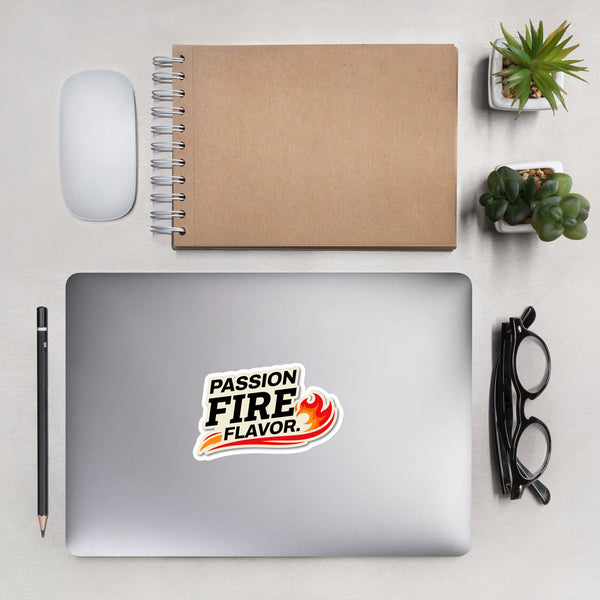 Passion. Fire. Flavor. Sticker – John Daly Collection
